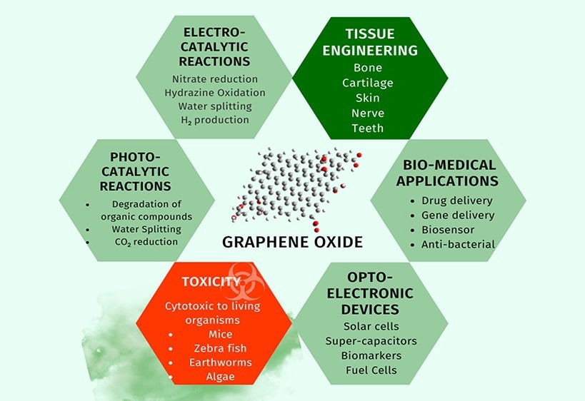 氧化石墨烯的纳米毒理学需要进一步的研究兴趣