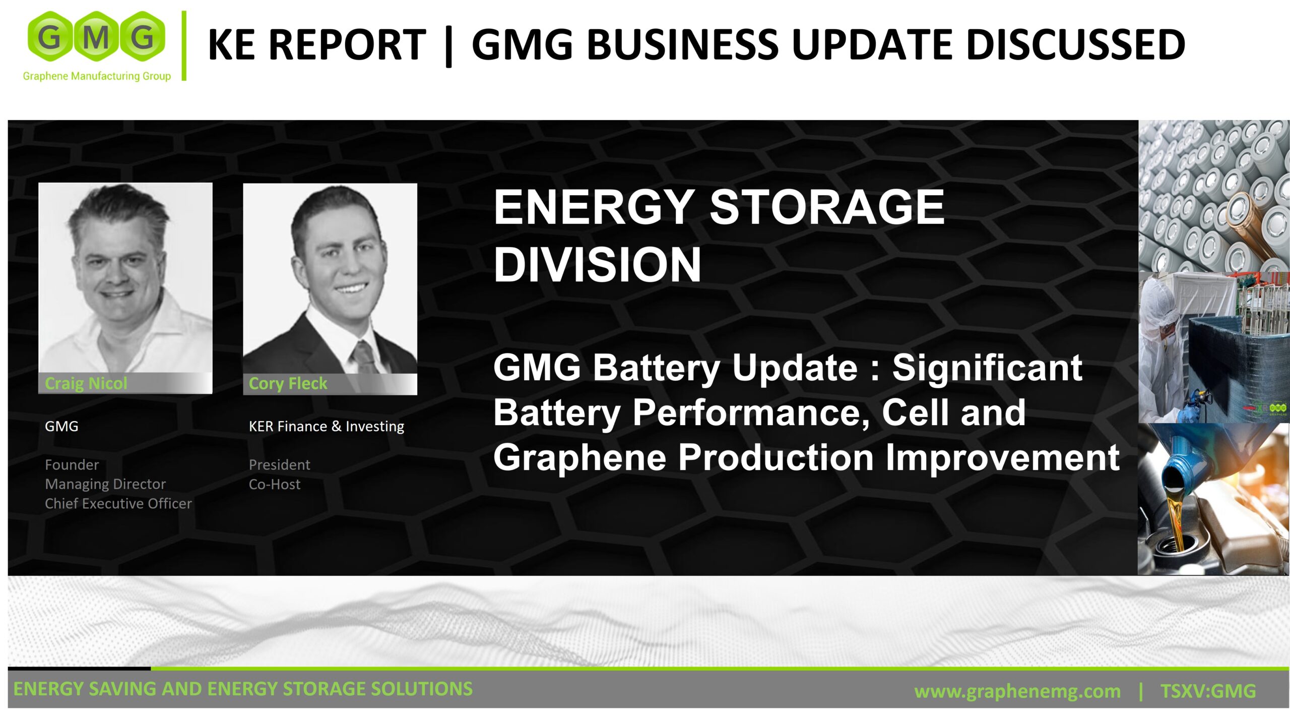 GMG | KE Report：回答您关于石墨烯生产和电池进步的问题 （2022年12月21日）