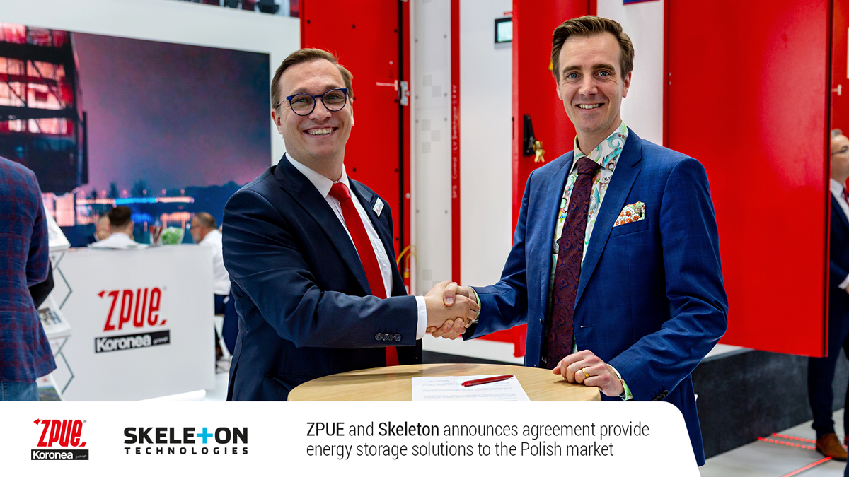 Skeleton goes after the Polish market and announces agreement with ZPUE for sustainable energy solutions