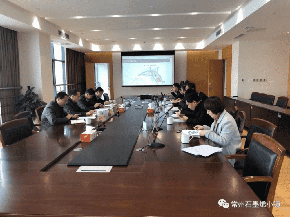 江苏省督查调研常州石墨烯小镇创建情况