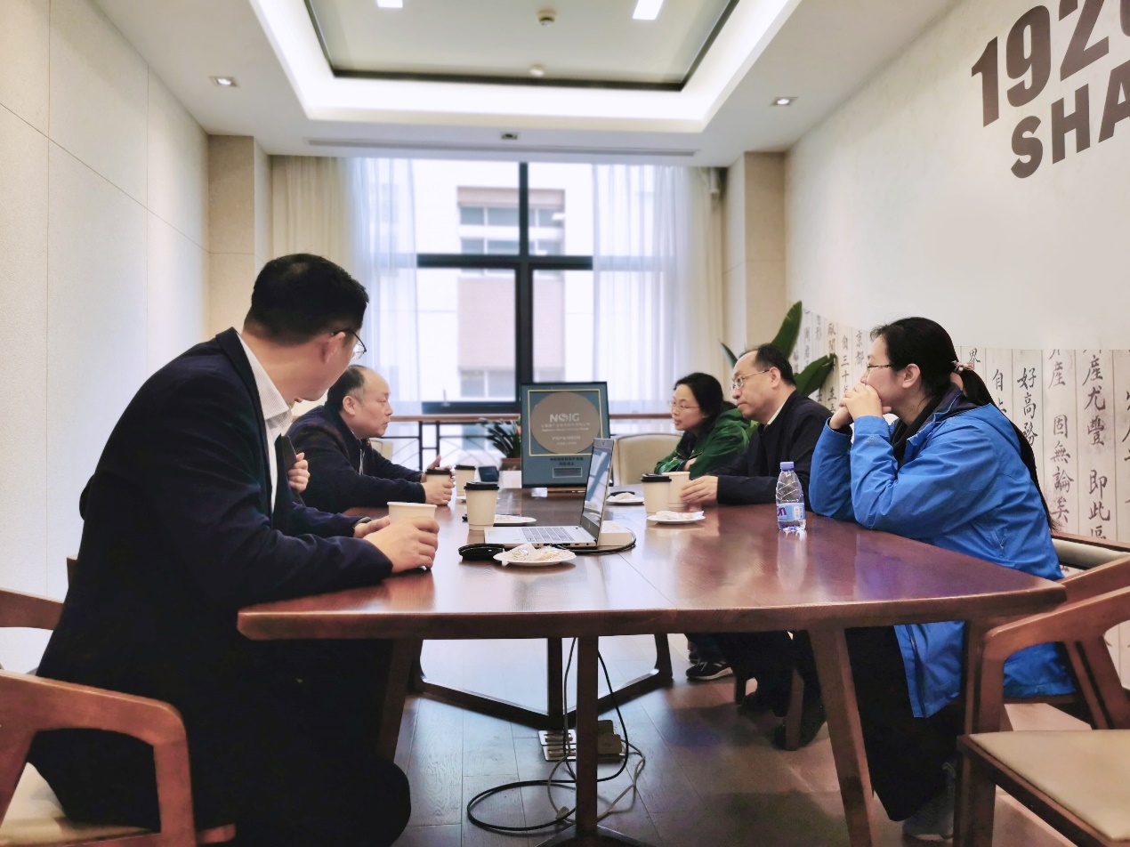 北京大学张锦院士来上海微系统与信息技术研究所访问交流