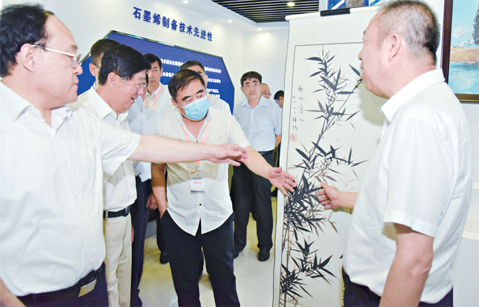 一路看 一路听 一路议 感受七台河创新产业发展 参加科创中国@黑龙江煤炭资源型城市（七台河）转型发展高峰论坛的院士专家深入我市部分企业参观考察