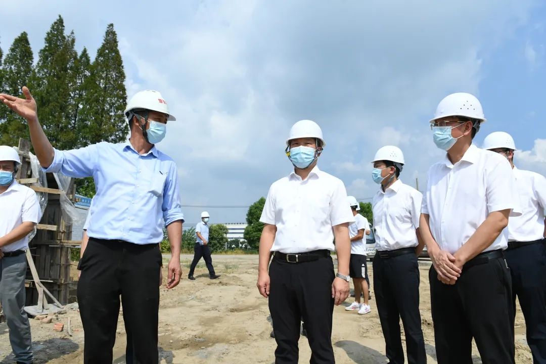 奋力打造千亿园区！向斌盛文军调研北部片区
