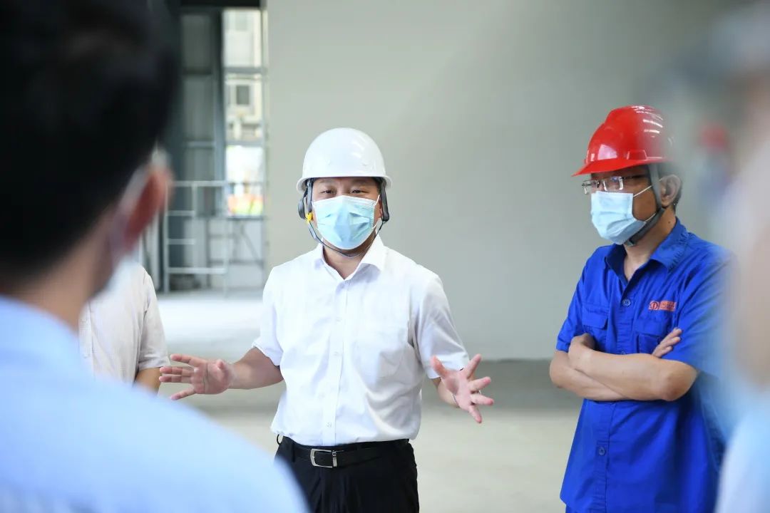 奋力打造千亿园区！向斌盛文军调研北部片区