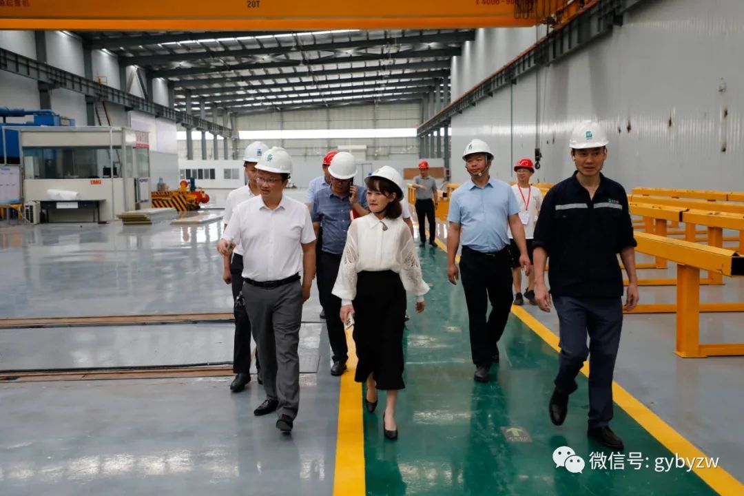 白云区委主要领导实地调研工业项目进度