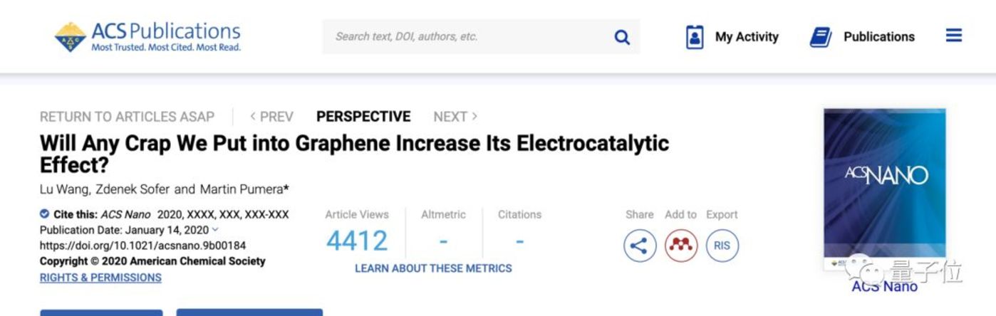 鸟屎让石墨烯再次“伟大” 