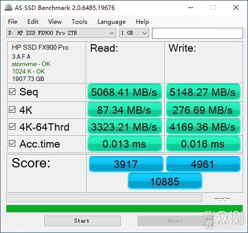 大容量PCIe4.0固态上手-惠普FX900 PRO_新浪众测
