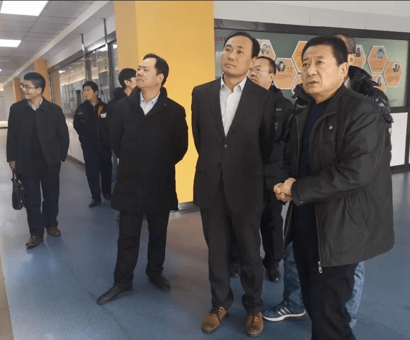 连云港政府一行前来华高墨烯调研参观！