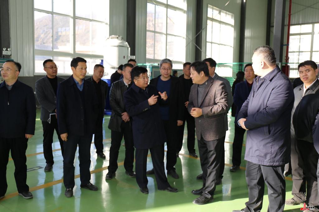 王明智：坚定信心决心 强化服务保障 全力推动延安新材料产业园区高质量发展
