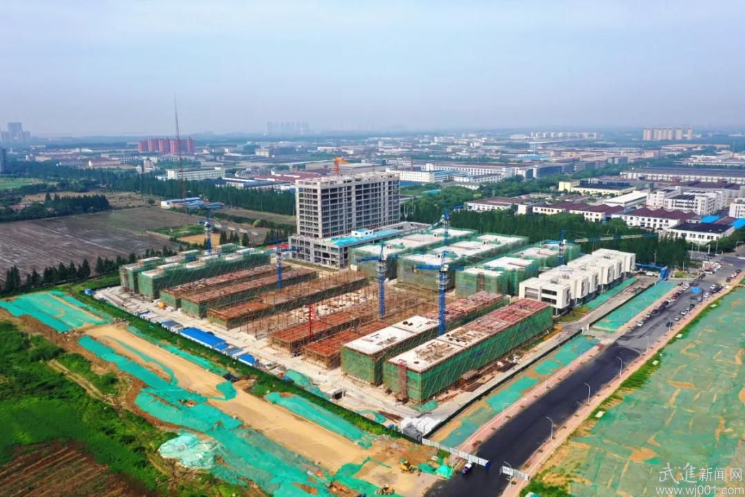 武进区领导调研龙城金谷南区建设情况