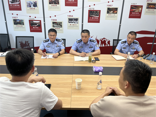 问需于企!常州公安食药环侦帮助企业纾困解难