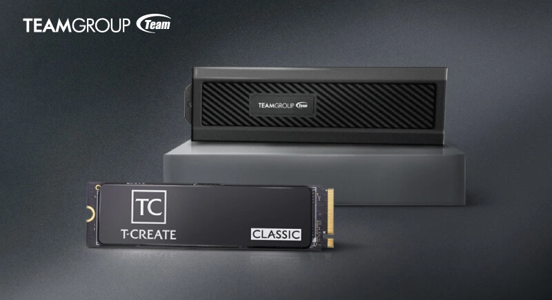十铨推出 T-CREATE CLASSIC PCIe 4.0 DL SSD：配备石墨烯散热，1TB 约 750 元