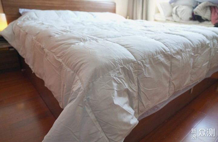 混合羽绒也可以，8H CHT石墨烯混合白鹅绒被_新浪众测