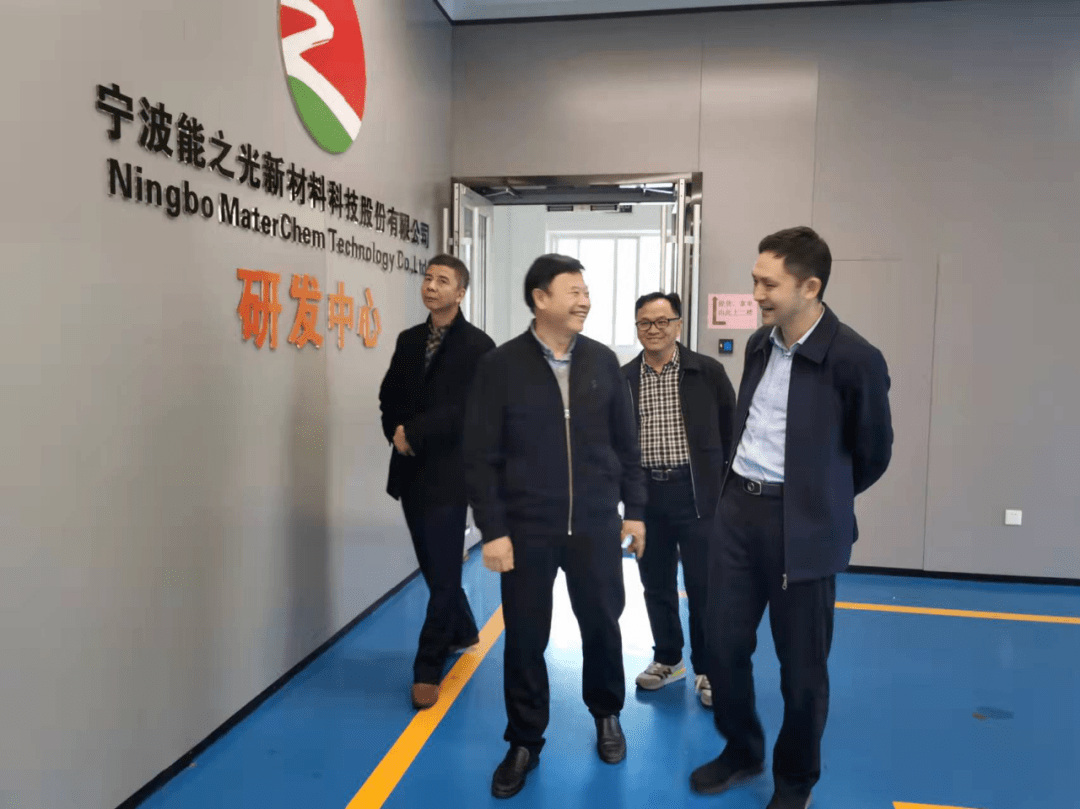 赣州市人民政府驻上海联络处主任黄红民率队赴宁波考察走访企业