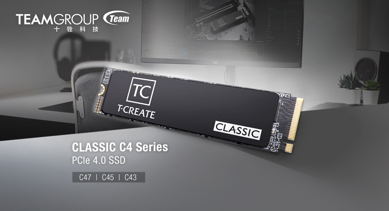 十铨发布新款 T-CREATE 系列 PCIe 4.0 SSD，采用超薄石墨烯散热片