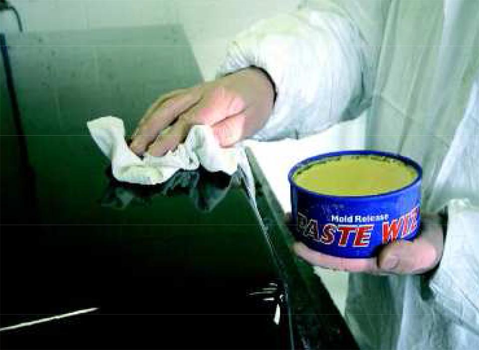 打脱模蜡