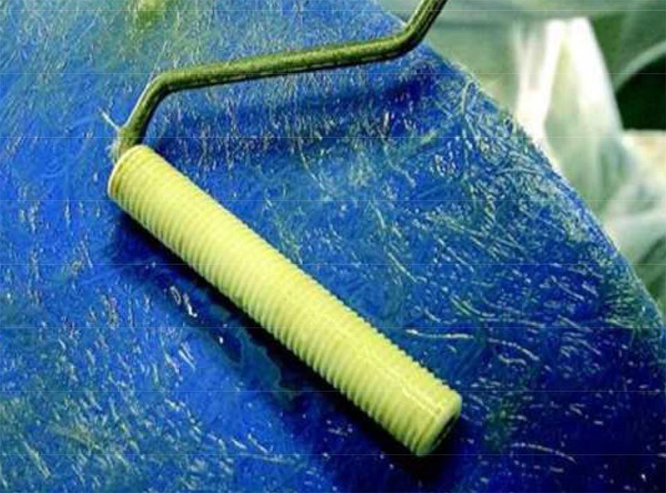 玻璃纤维毡糊制