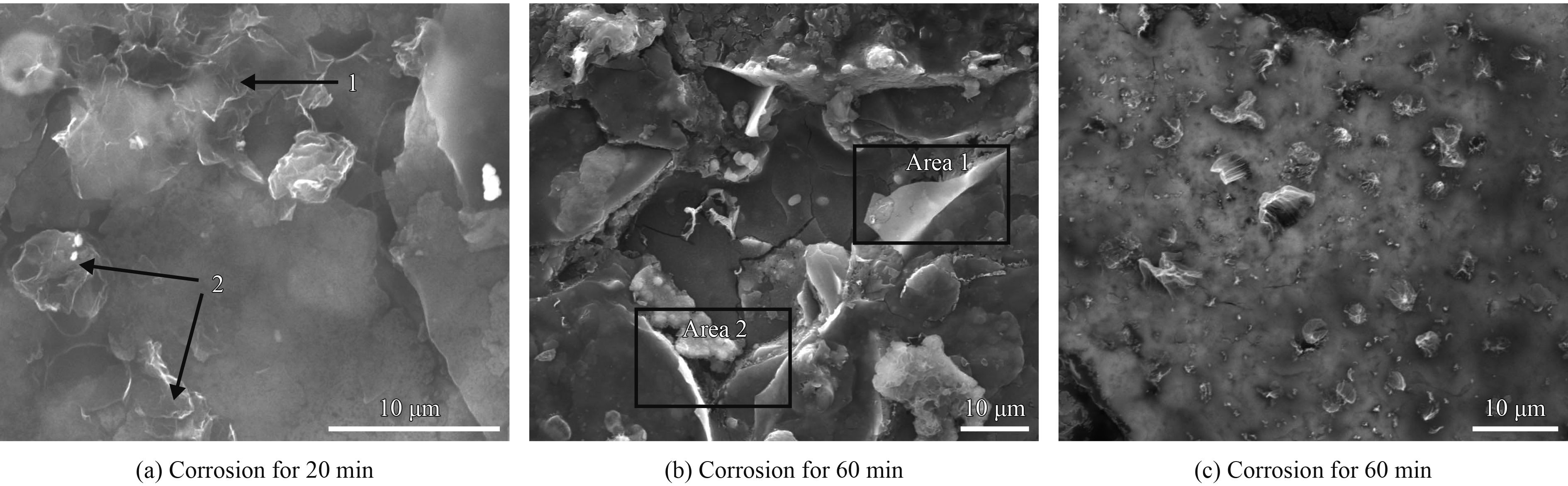 石墨烯改性无铬达克罗涂层的组织及耐腐蚀性能