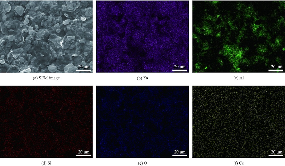 石墨烯改性无铬达克罗涂层的组织及耐腐蚀性能