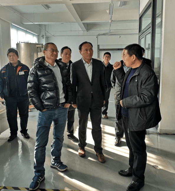 连云港政府一行前来华高墨烯调研参观！